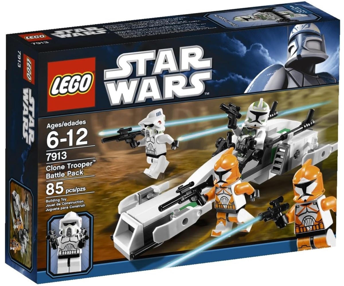 Brand New! LEGO Star Wars Set 7913: Clone Trooper Battle Pack