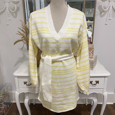 knit dresses amazon Twilight Moments Long Sleeve Knit Dress Cream