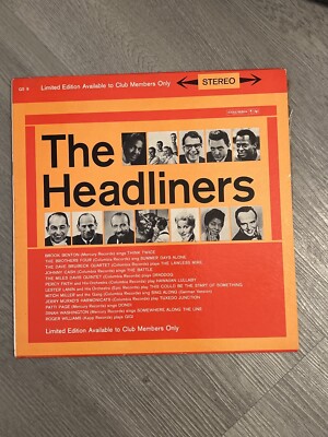 THE HEADLINERS LIMITED EDITION AVAILABLE TO CLUB MEMBERS ONLY GS 9 