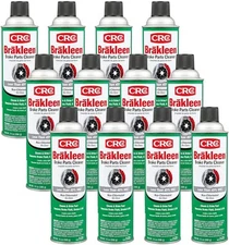 CRC (05084) Brakleen Non-Chlorinated Brake Parts Cleaner - 14 oz - 12 Pack