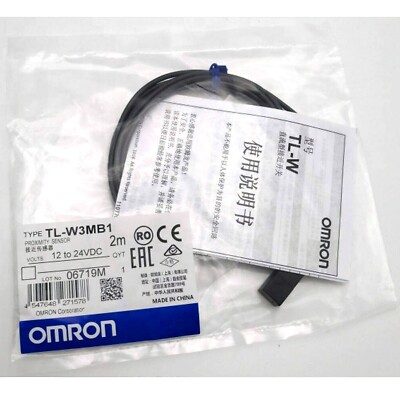 OMRON TL-W3MB1 TLW3MB1 INDUCTIVE PROXIMITY SWITCH SENSOR DC 3-WIRE MODEL PLC NEW