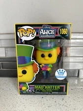 Funko POP! Disney: Blacklight Mad Hatter #1060 Funko Shop Exclusive