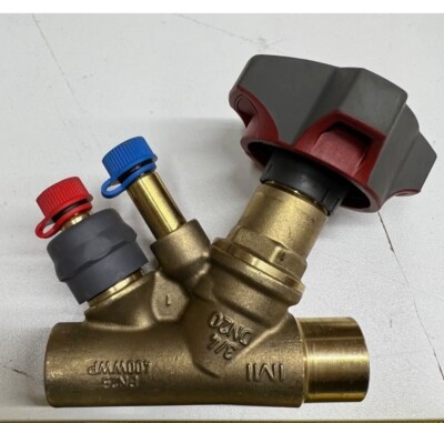 IMI HYDRONIC Engineering 1/2'' STAS  Balancing Valve Brass 300 PSI