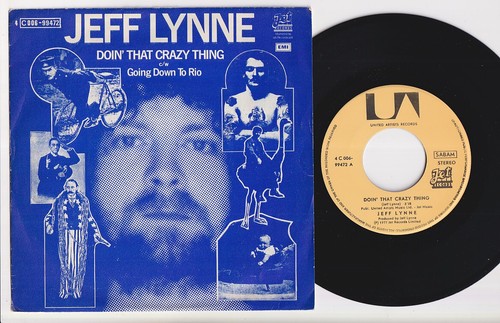 Jeff LYNNE * 1978 BELGISCH 45 * ELO * ELEKTRISCHES LICHTORCHESTER * BOOGIE * Hören!