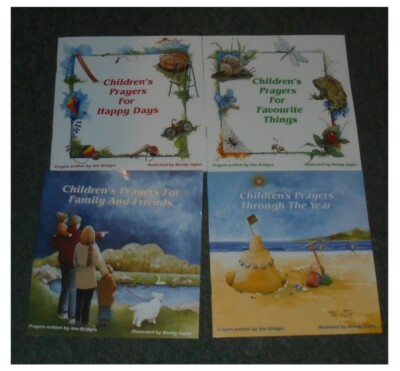 4 Children's Prayer Books written by Ann Bridges (see image for titles)