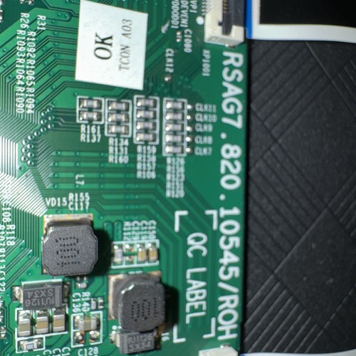 Toshiba 55C350KU Main/PSU board and T-Con WiFi Board Complete Set - Picture 11 of 13