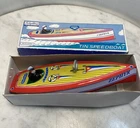 RESTORATION HARDWARE Schylling Tin Speed Boat Toy