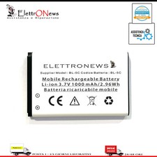 Batteria NOKIA 1174 TA-1174 Nokia 105 2019 BL-5C BL-5CB Pari originale