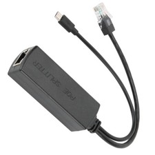 POE Splitter Power Supply Module USB Standard Isolation Separator Cable 48V