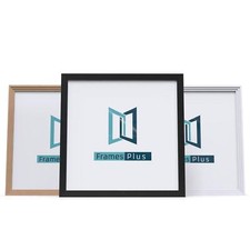 Square Picture Frame Photo Frame Poster Size Frame Black Oak White Large STEP30