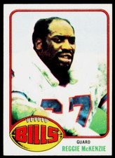 1976 Topps Reggie McKenzie 174 Buffalo Bills
