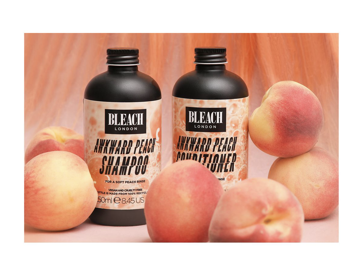 BLEACH London Shampoo & Conditioner DUO Set Choose Rose, AWKWARD PEACH