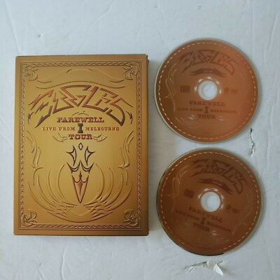 The Eagles Farewell I Tour: Live From Melbourne DVD, 2005, 2-Disc Set Slipcover