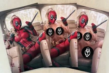 Ladypool (Lady Deadpool) (3 Book Set!) - Ltd 100 w/ CoA! Deviant Nation Art Book