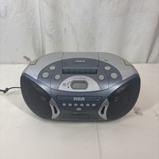 RCA RCD158A CD/Radio/Cassette Boombox with Twin Bass-READ For Parts Only