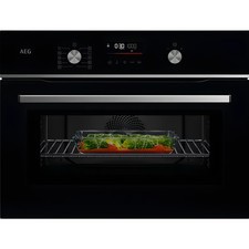 Image of AEG GK6NK401B - Black Built-In Combination Microwave - 44L Capacity