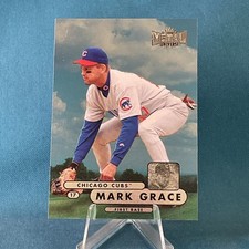 1998 Fleer Metal Universe #89 Mark Grace Chicago Cubs
