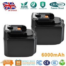 2x 14.4V 6.0Ah Li-ion Battery For Makita BL1430 BL1440 BL1415 194065-3 194066-1