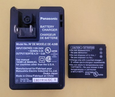 Panasonic LUMIX DMC-FX37 Black 10.1MP Digital Camera w Battery SD