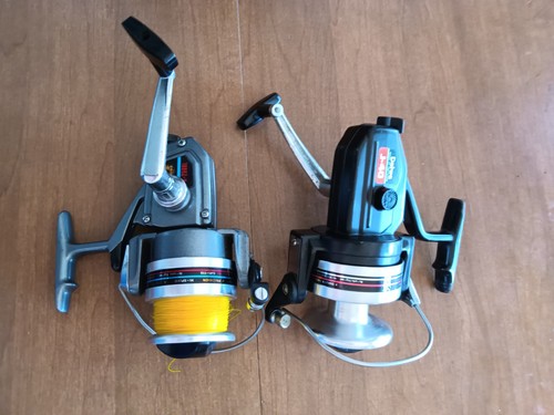 2 carretes giratorios Daiwa surf/playa agua salada J-40 y A-250RL - Imagen 2 de 7
