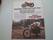 advertising Pubblicità 1978 MOTO FANTIC TX-250 TRIAL 125