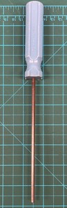 Jonard Tools HEX Key Driver TR 5/32" 9.0" long Hollow Tip Screwdriver Handle