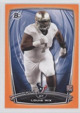 2014 Bowman Rookies Orange 58/299 Louis Nix III #79 7l6