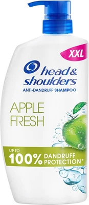 Head & Shoulders Apple Fresh Anti Dandruff Shampoo 1000ml Flake Free Clean