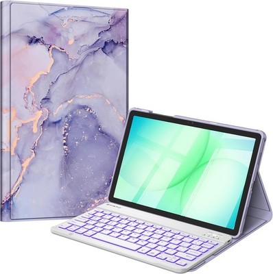 Backlit Keyboard Case for Samsung Galaxy Tab A11+ Plus 2025/A9+ Plus Stand Cover