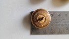 6 WW2 Kriegsmarine German Navy Large 25mm Gilt Uniform Button Maker Marked GREAT — photo 5