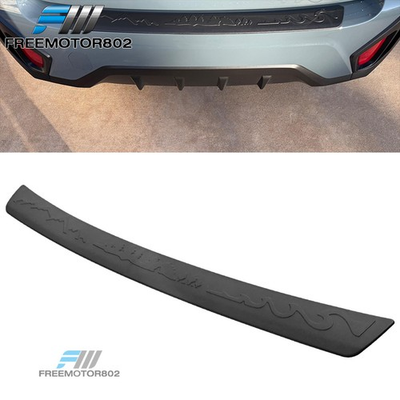 #ad Fits 24 26 Subaru Crosstrek OE Style Rear Bumper Protector Step Plate Black PP $54.99