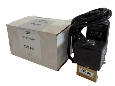 NEW OPTIMUM 2821 1/4'' VALVE ELECTRIC CONDENSATE DRAIN 115V 1200PSI