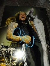 Korn Jonathan Davis Signed 8x10 Metal Singer