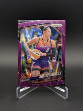2025 Panini WNBA Prizm - Satou Sabally #4 Purple Seismic Prizm /175 Color Match 
