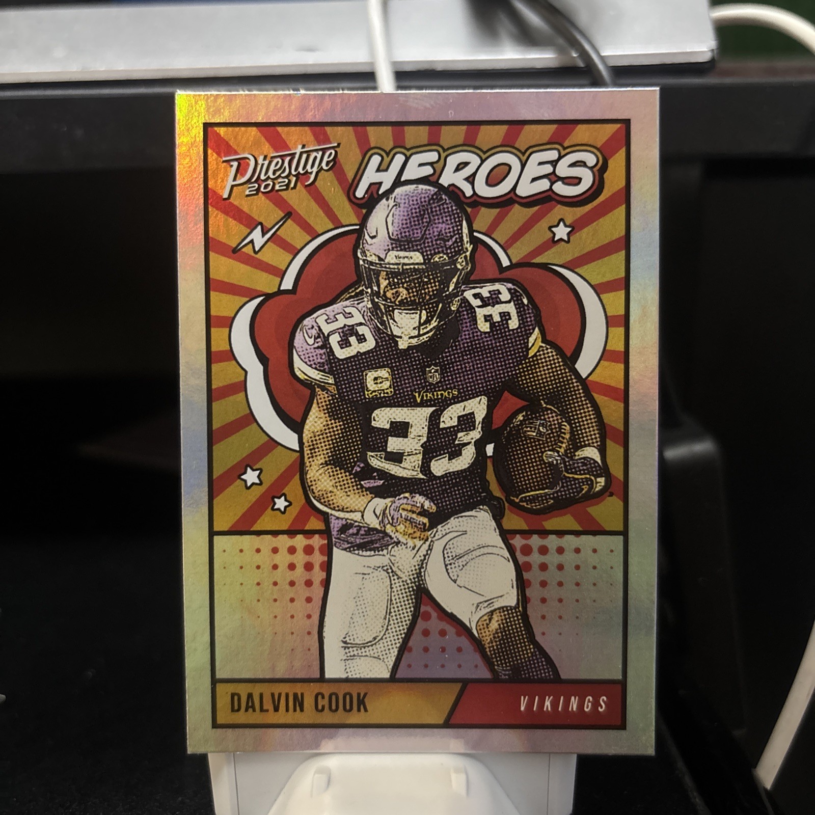 2021 Panini Prestige - Heroes Dalvin Cook #HE-9