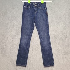 Old Navy Girls Skinny Jeans Size 10 Slim Dark Wash Stretch Denim