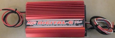 MSD 6520 Digital 6-Plus CD Ignition, RPM Limiter, 535V, Retard, Start Up Retard