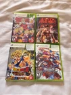 Xbox 360 Fighting Game Lot 3 Dragon Ball Z Tekken BlazBlue Anime Arcade Combat
