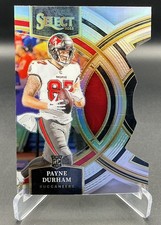 2023 Panini Select - Premier Level Payne Durham #155 Silver Prizm Die-Cut (RC)