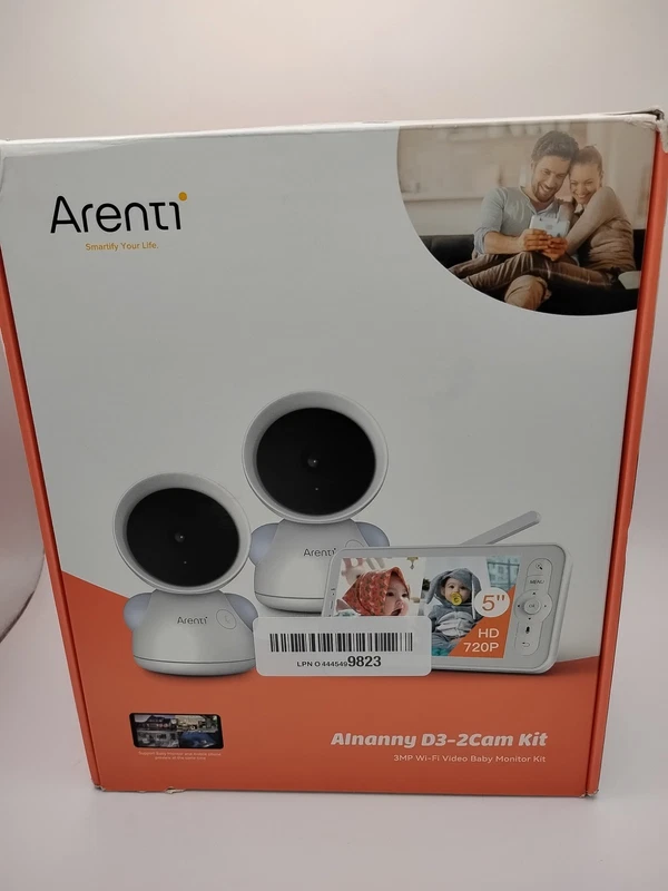 ARENTI dual 2K WiFi baby monitor