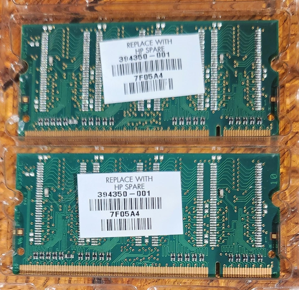 2 X HYNIX KOREA 05 PC2700S-25330 0535 256MB DDR 333MHz CL2.5 HYMD532M646CP6-J AA - Image 2 of 2