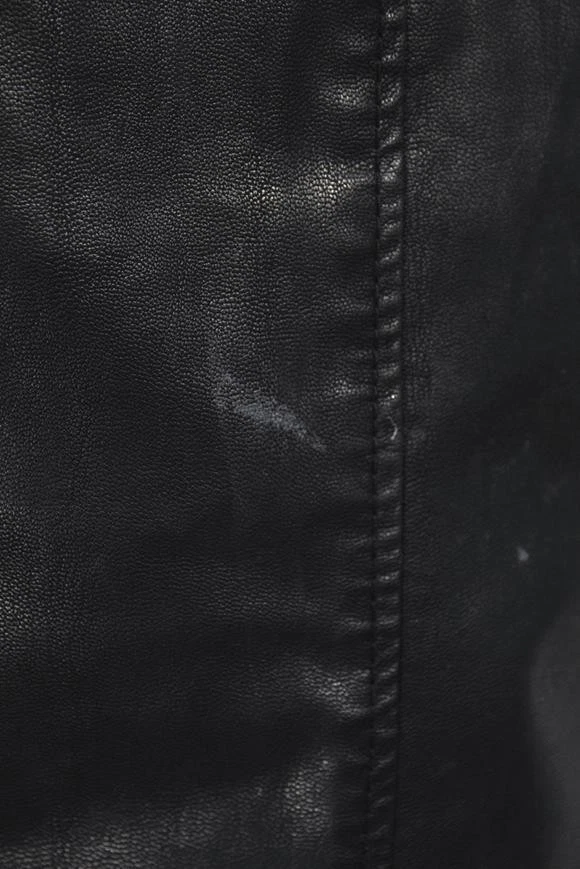 Topshop Damen Jacke Gr. 34 Schwarz Biker Jacke Freizeit Alltag Herbst Jacket - Bild 4 von 4