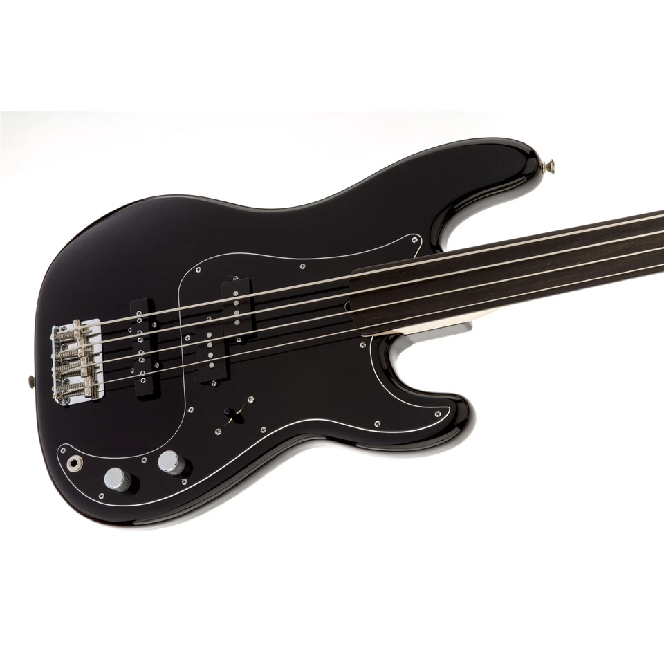 Fender Tony Franklin Fretless Precision Bass EB Black - E-Bass - Bild 3 von 4