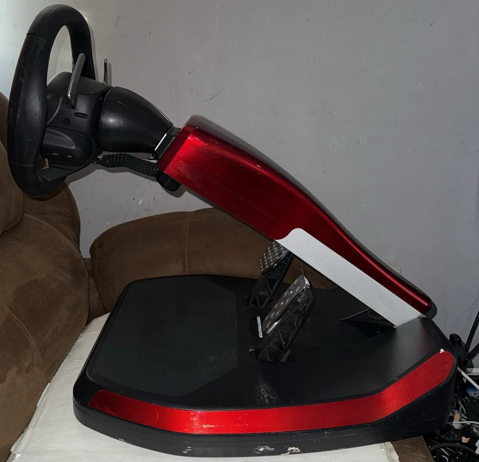 Thrustmaster Ferrari Wireless GT Cockpit (V.4R) Probado para PS3 o PC SIN DONGLE Foto 4 de 4