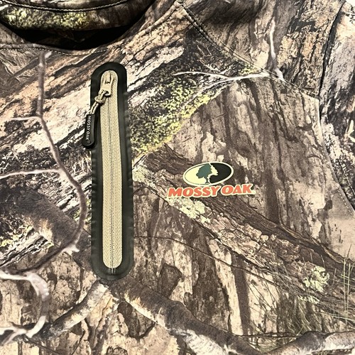 Mossy Oak Adult Small Camouflage Pullover Hoodie Hunting Outdoors Performance - Picture 6 of 8