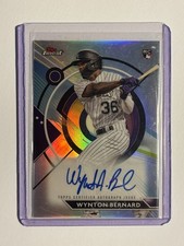 Wynton Bernard Autograph Rookie Card RC 223 Topps Finest Colorado Rockies Card