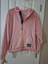 Juicy Couture Pink Zip Up Hoodie Size M