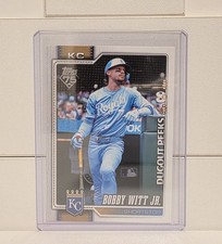 2026 Topps Series 1 Celebration - Dugout Peeks Bobby Witt Jr. #205