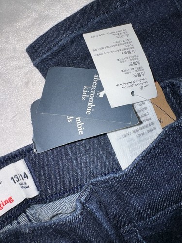 Children's Abercrombie Kids Pull-On Slim Fit Skinny Jean Legging - Size 13/14 - Picture 11 of 11