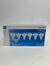 GE 65W Soft White Floodlight Bulbs - 46115 (6-Pack)